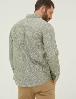 Men FatFace Shirts|Bugle Floral Print Shirt
