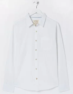 Men FatFace Shirts|Bugle Linen Cotton Shirt