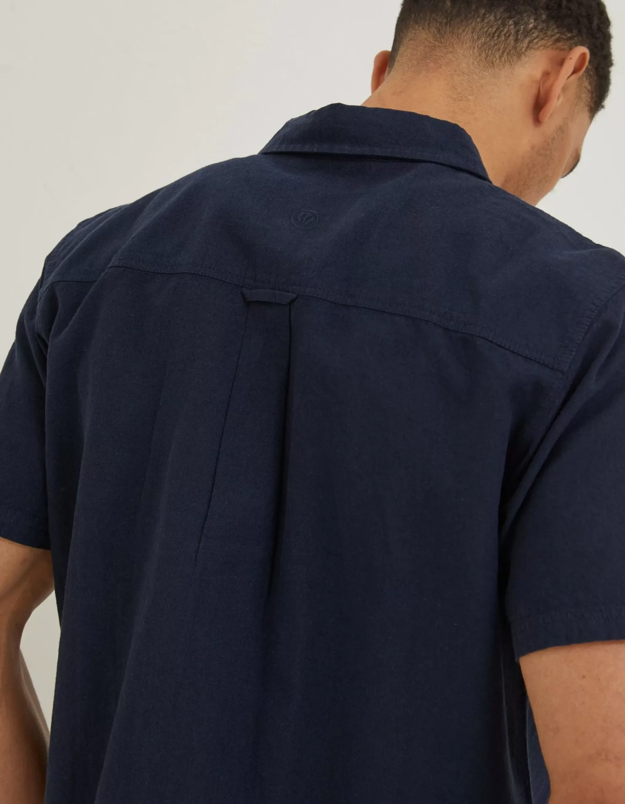 Men FatFace Shirts|Bugle Linen Cotton Shirt