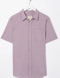 Men FatFace Shirts|Bugle Linen Cotton Shirt
