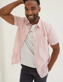 Men FatFace Shirts|Bugle Micro Stripe Shirt