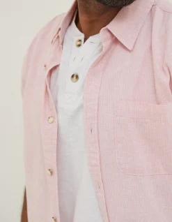 Men FatFace Shirts|Bugle Micro Stripe Shirt