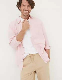 Men FatFace Shirts|Bugle Micro Stripe Shirt