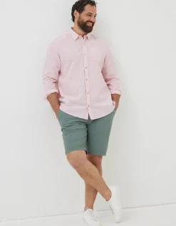 Men FatFace Shirts|Bugle Micro Stripe Shirt