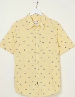 Men FatFace Shirts|Bugle Turtle Print Shirt