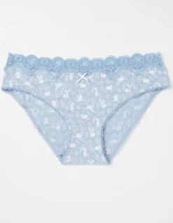 Women FatFace View All|Bunny Print Mini Knickers