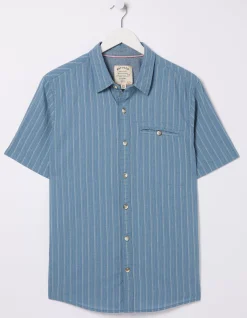 Men FatFace View All|Burford Stripe Shirt