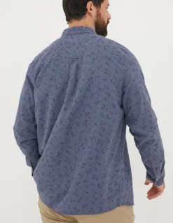 Men FatFace Shirts|Burgess Floral Print Shirt