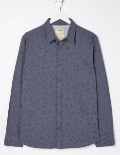Men FatFace Shirts|Burgess Floral Print Shirt