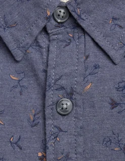 Men FatFace Shirts|Burgess Floral Print Shirt