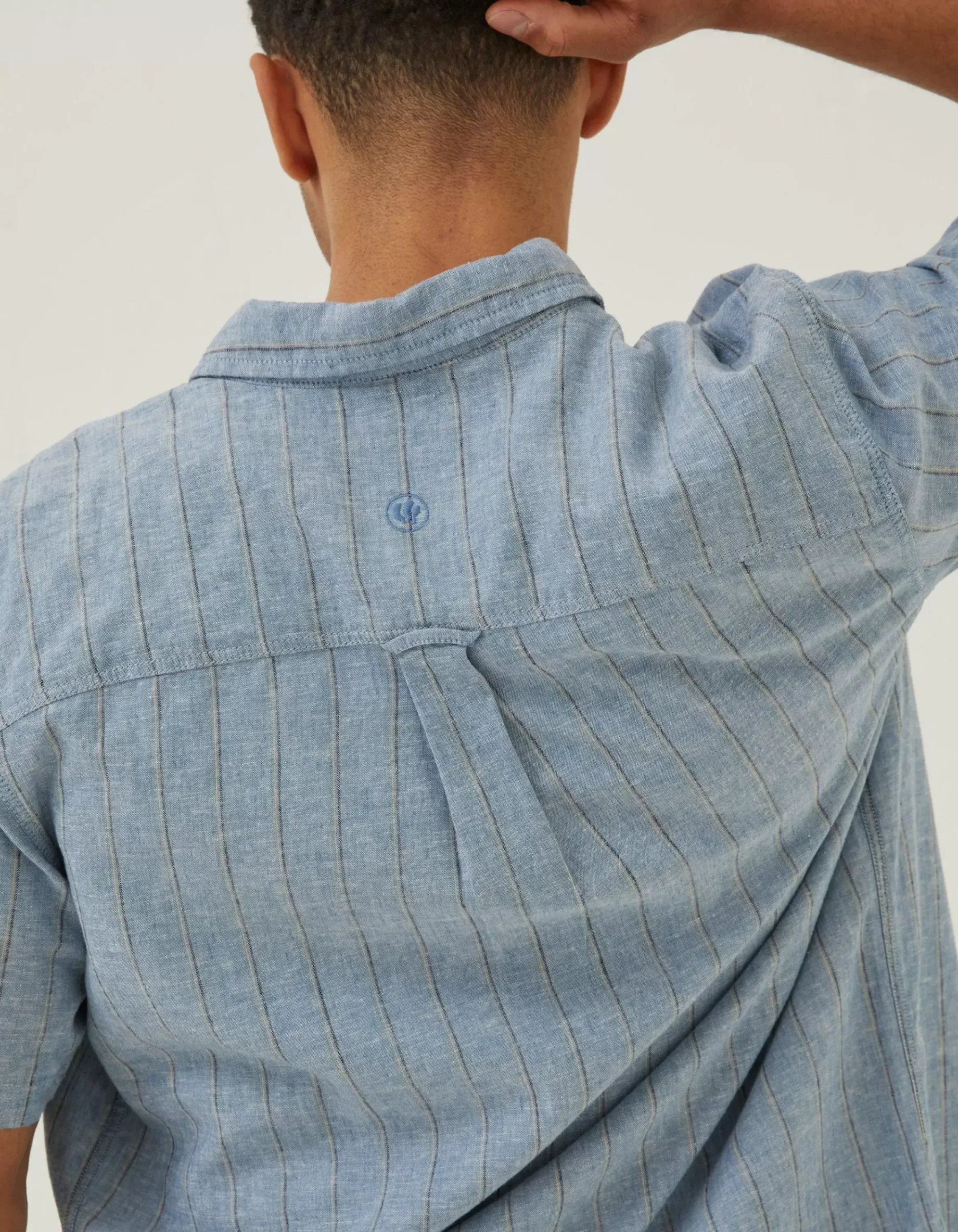 Men FatFace Shirts|Burton Stripe Shirt
