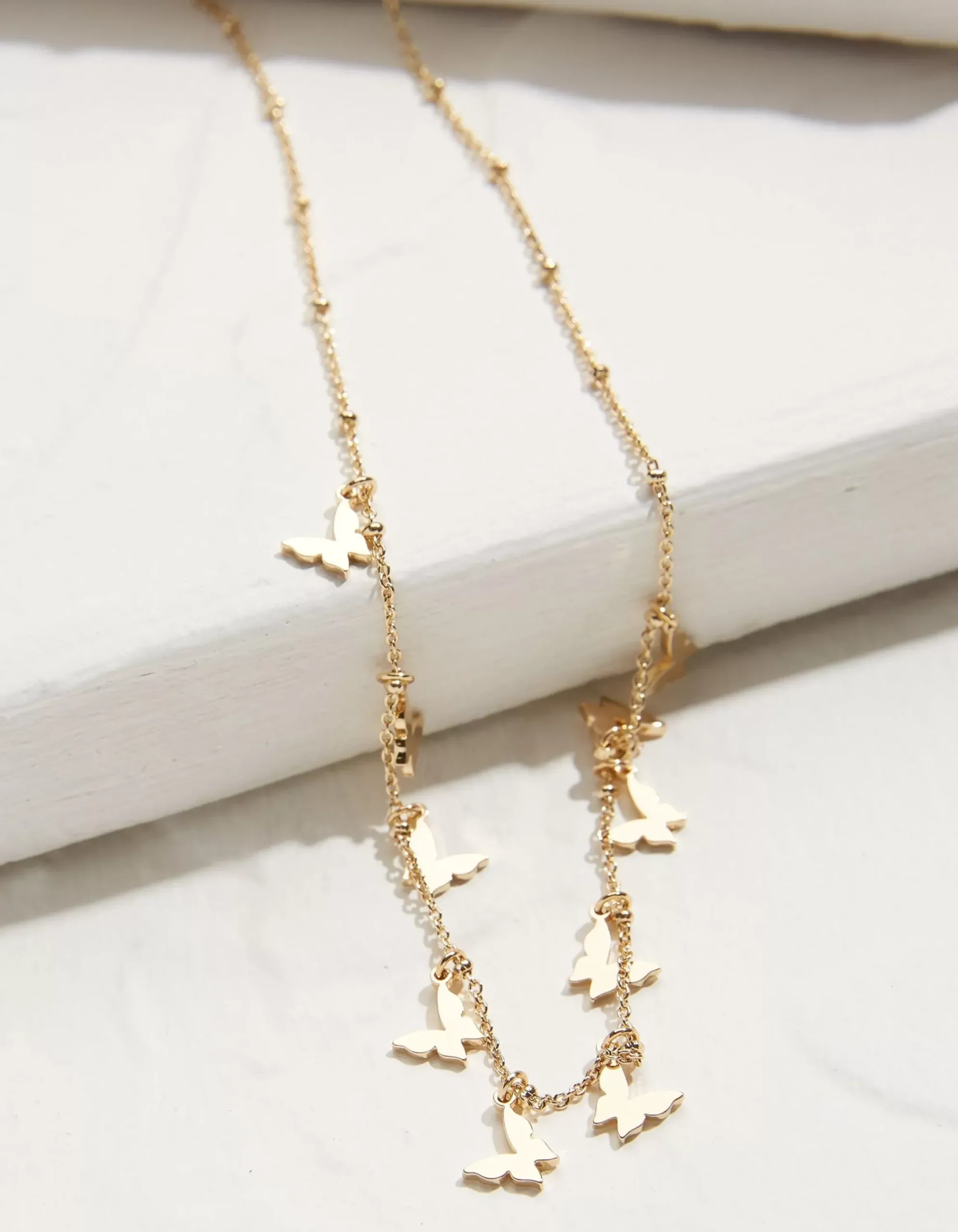 Women FatFace View All|Butterfly Necklace