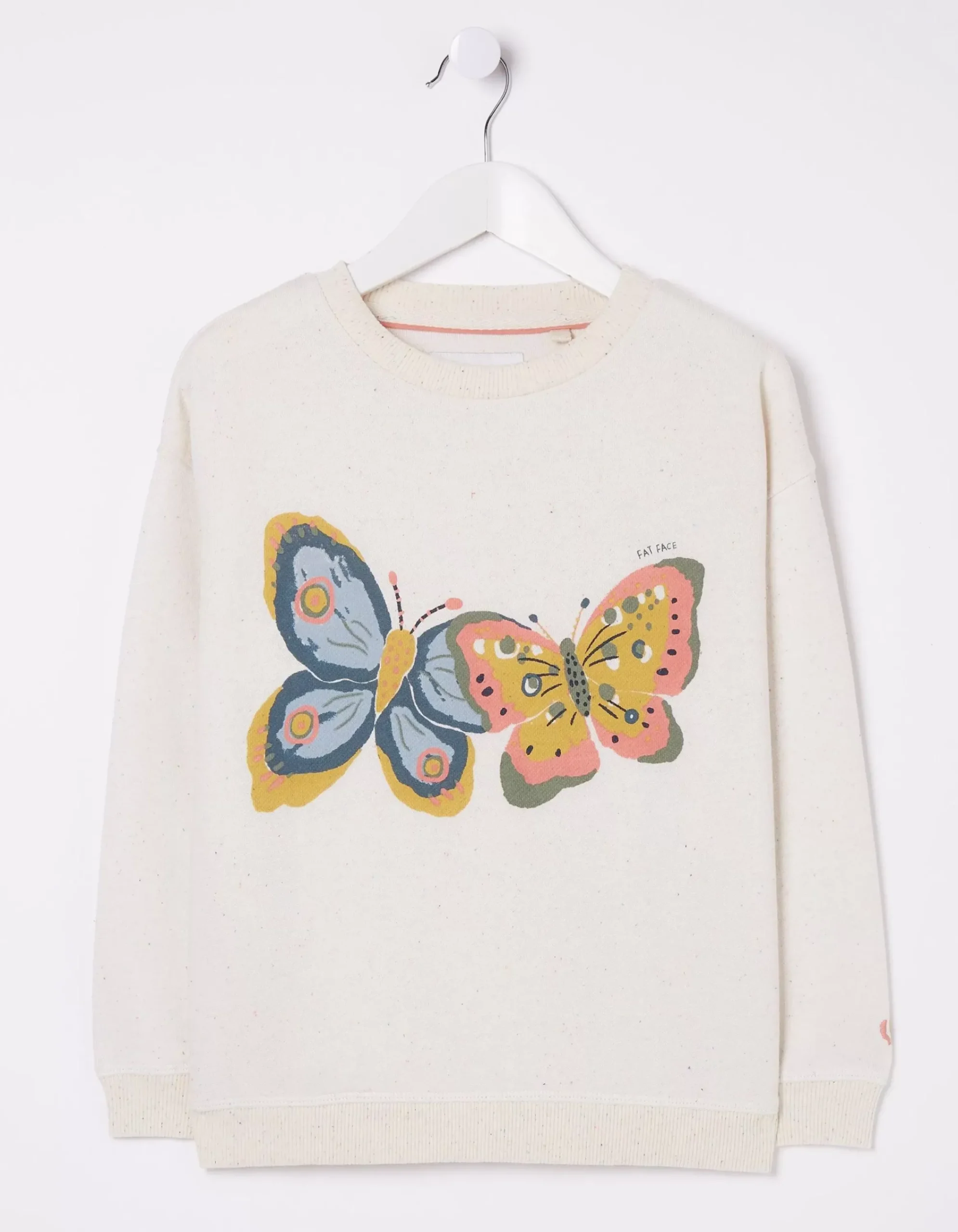 Girls FatFace Sweatshirts & Hoodies|Butterfly Sweatshirt