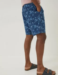 Men FatFace Swimwear|Camber Beach Print Swim Shorts