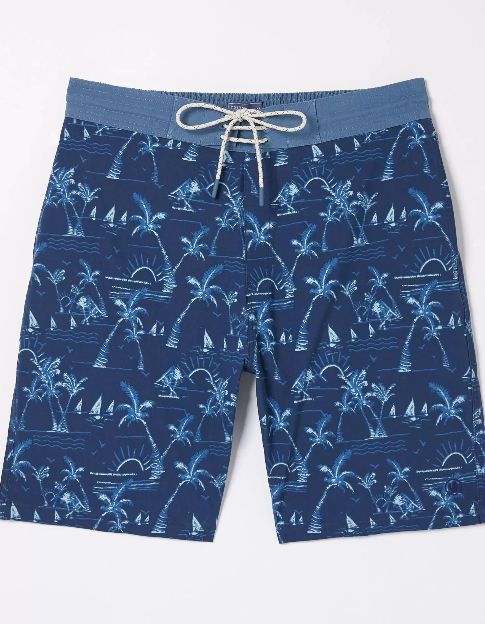 Men FatFace Swimwear|Camber Beach Print Swim Shorts