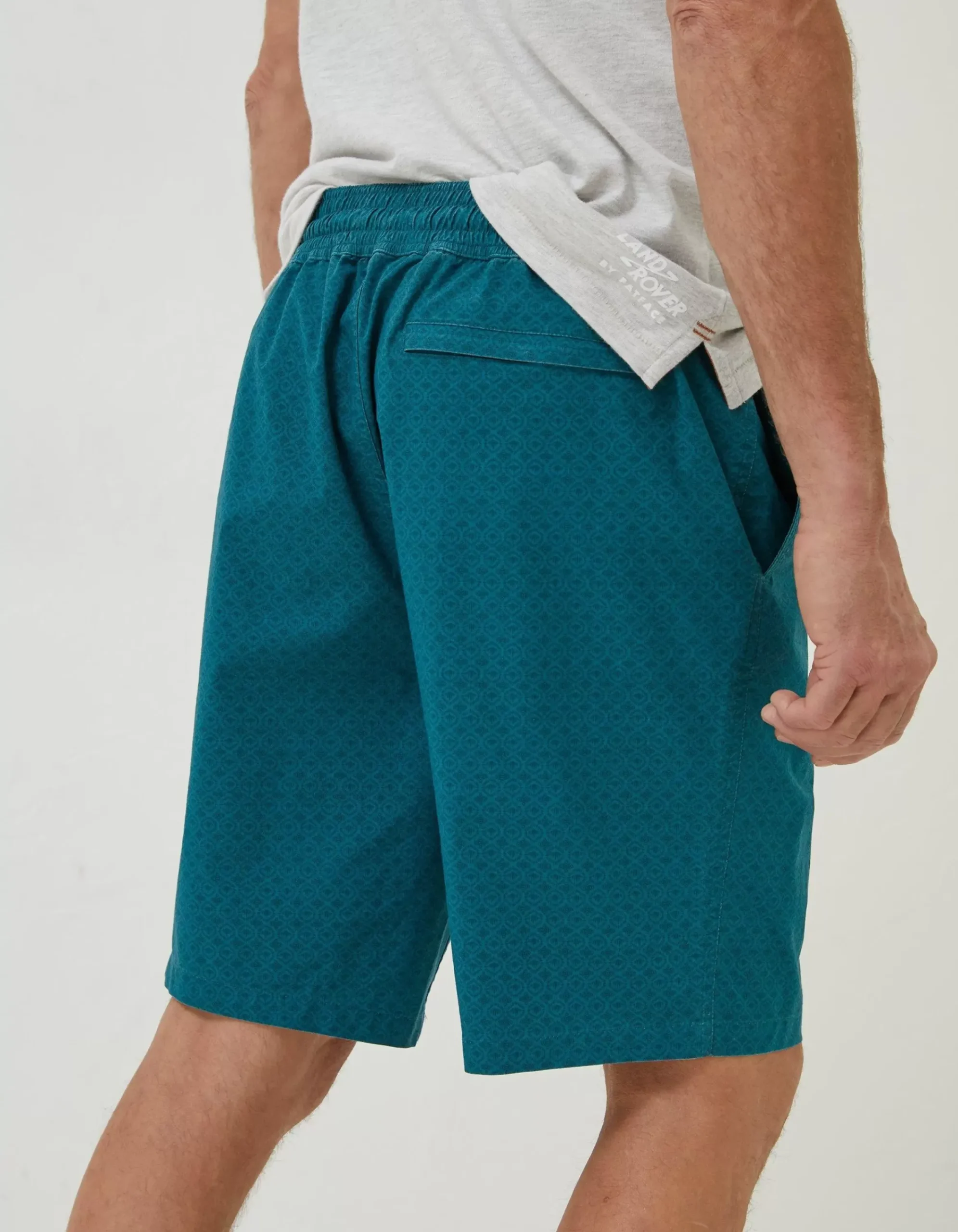 Men FatFace Swimwear|Camber Geo Print Swim Shorts