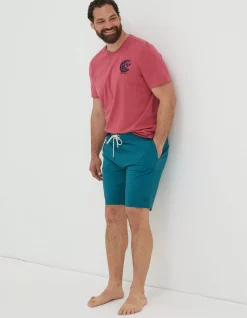 Men FatFace Swimwear|Camber Geo Print Swim Shorts