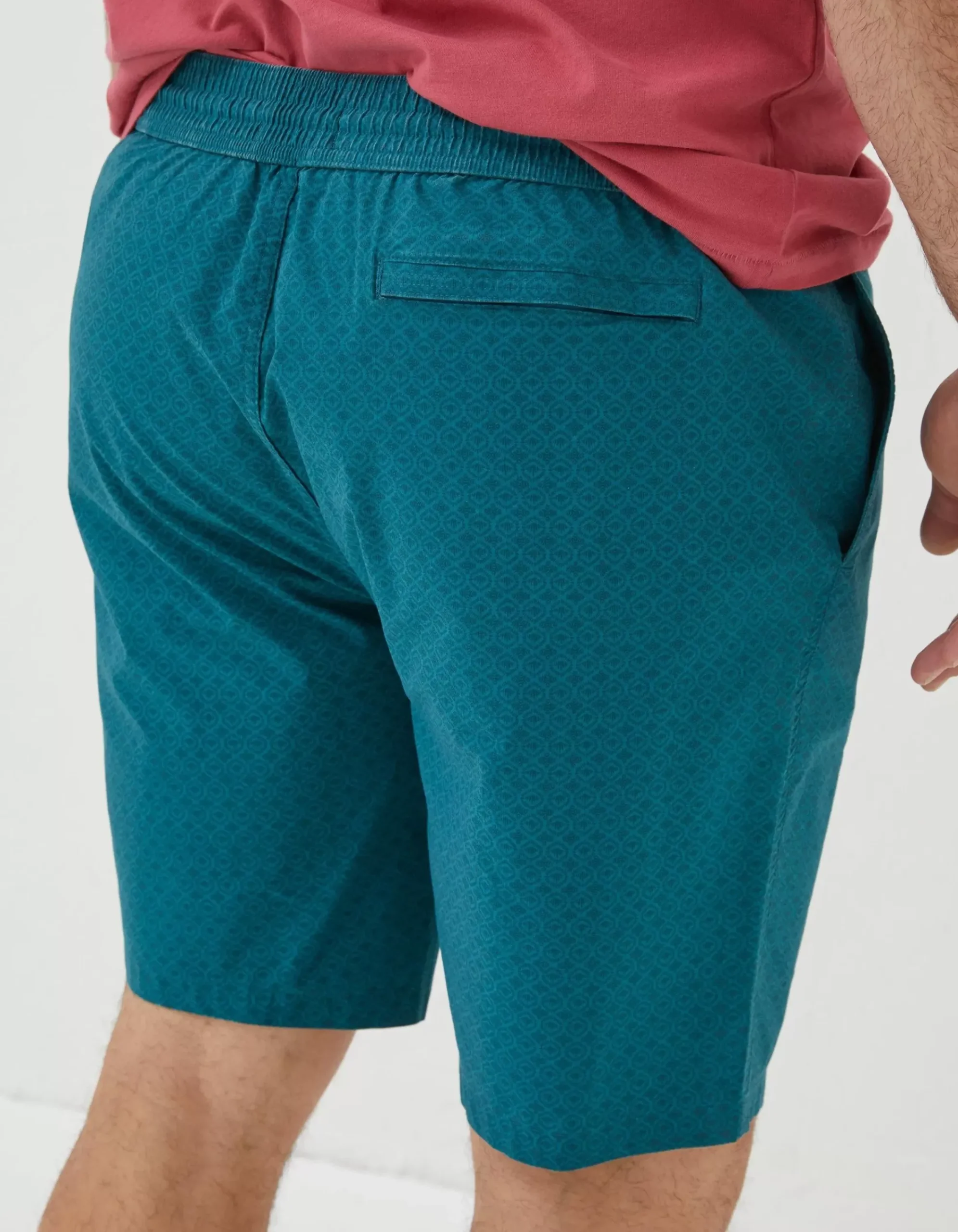 Men FatFace Swimwear|Camber Geo Print Swim Shorts