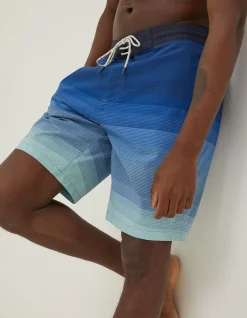 Men FatFace Swimwear|Camber Ombre Swim Shorts