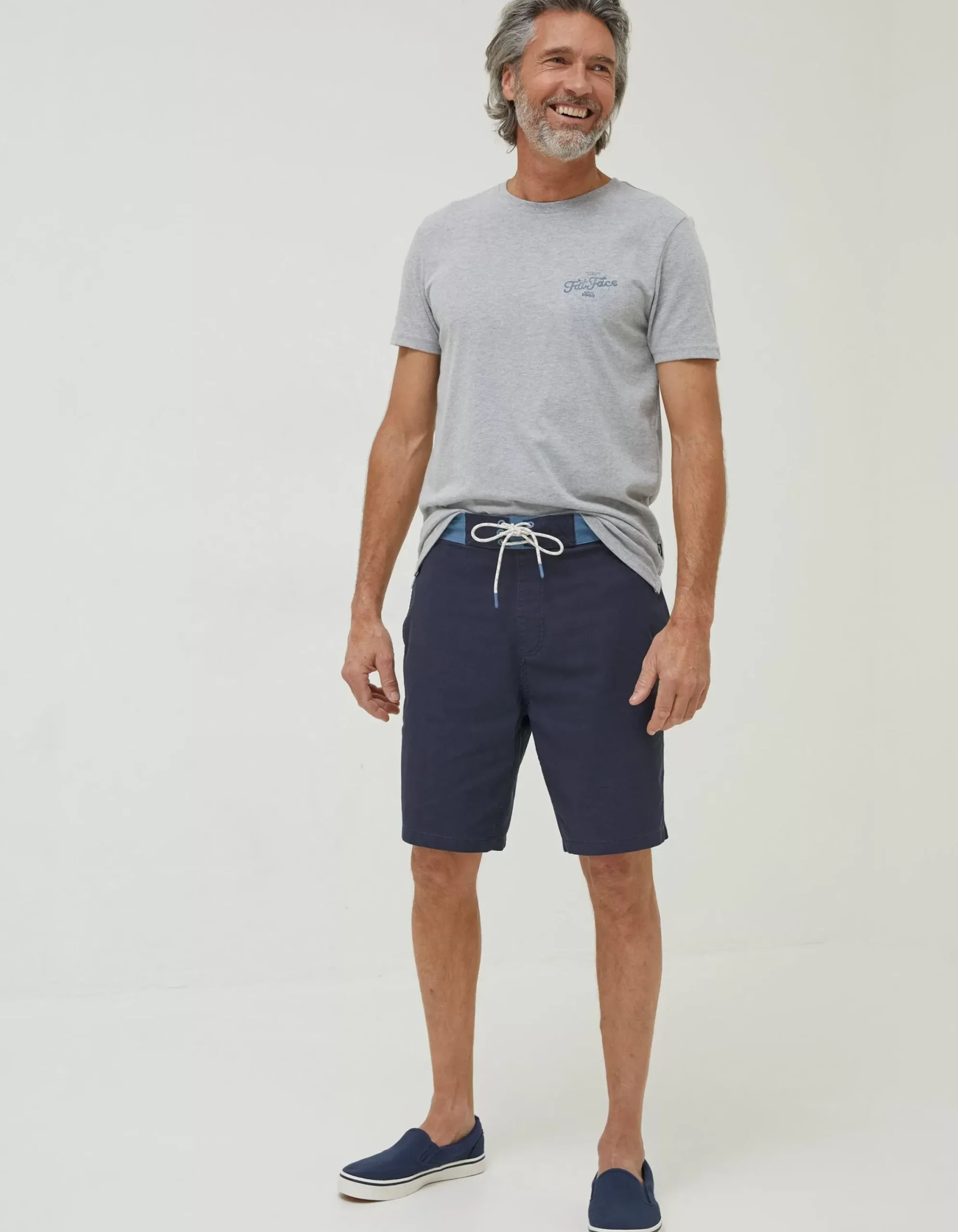 Men FatFace Swimwear|Camber Plain Swim Shorts
