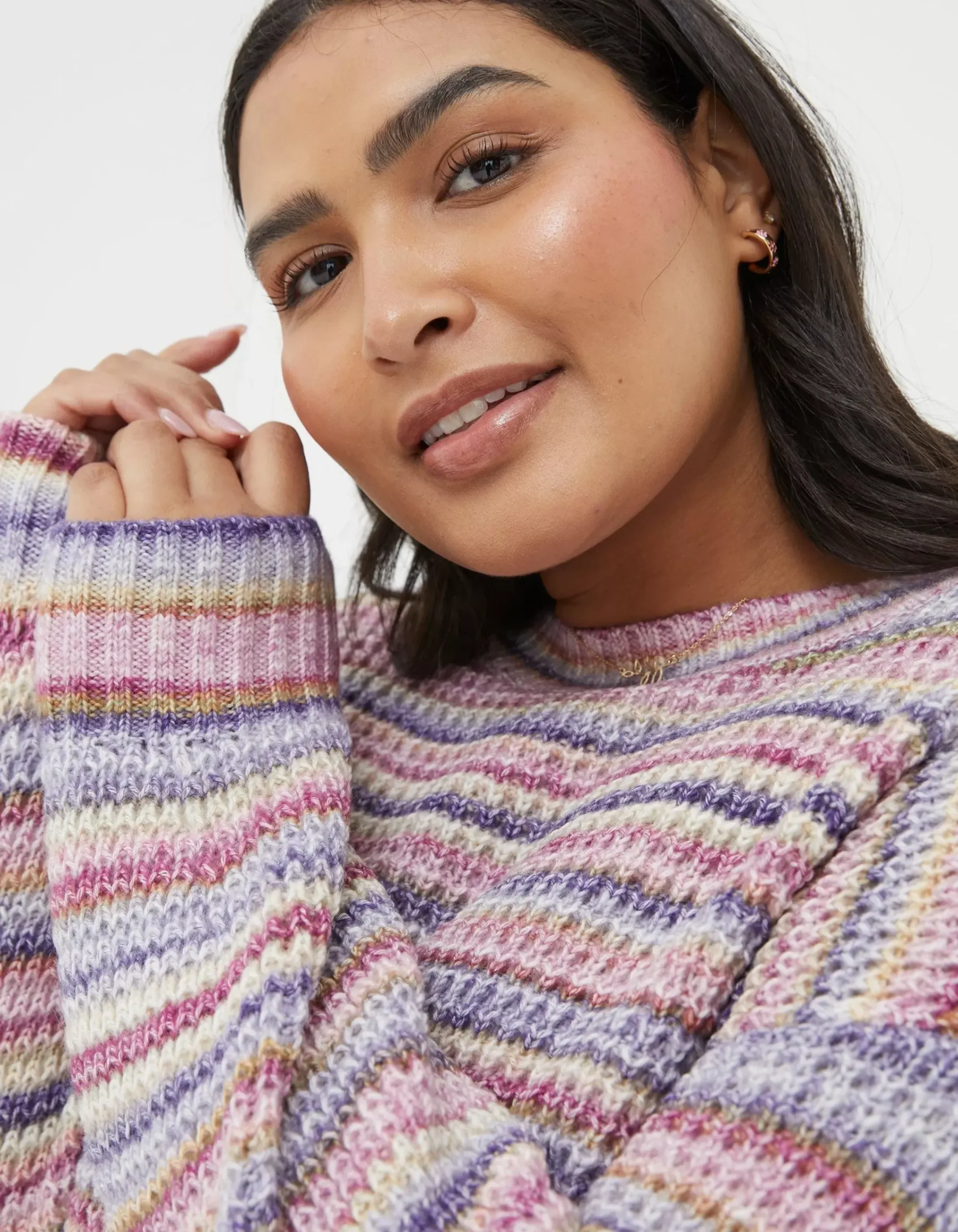 Women FatFace View All|Camille Stripe Jumper