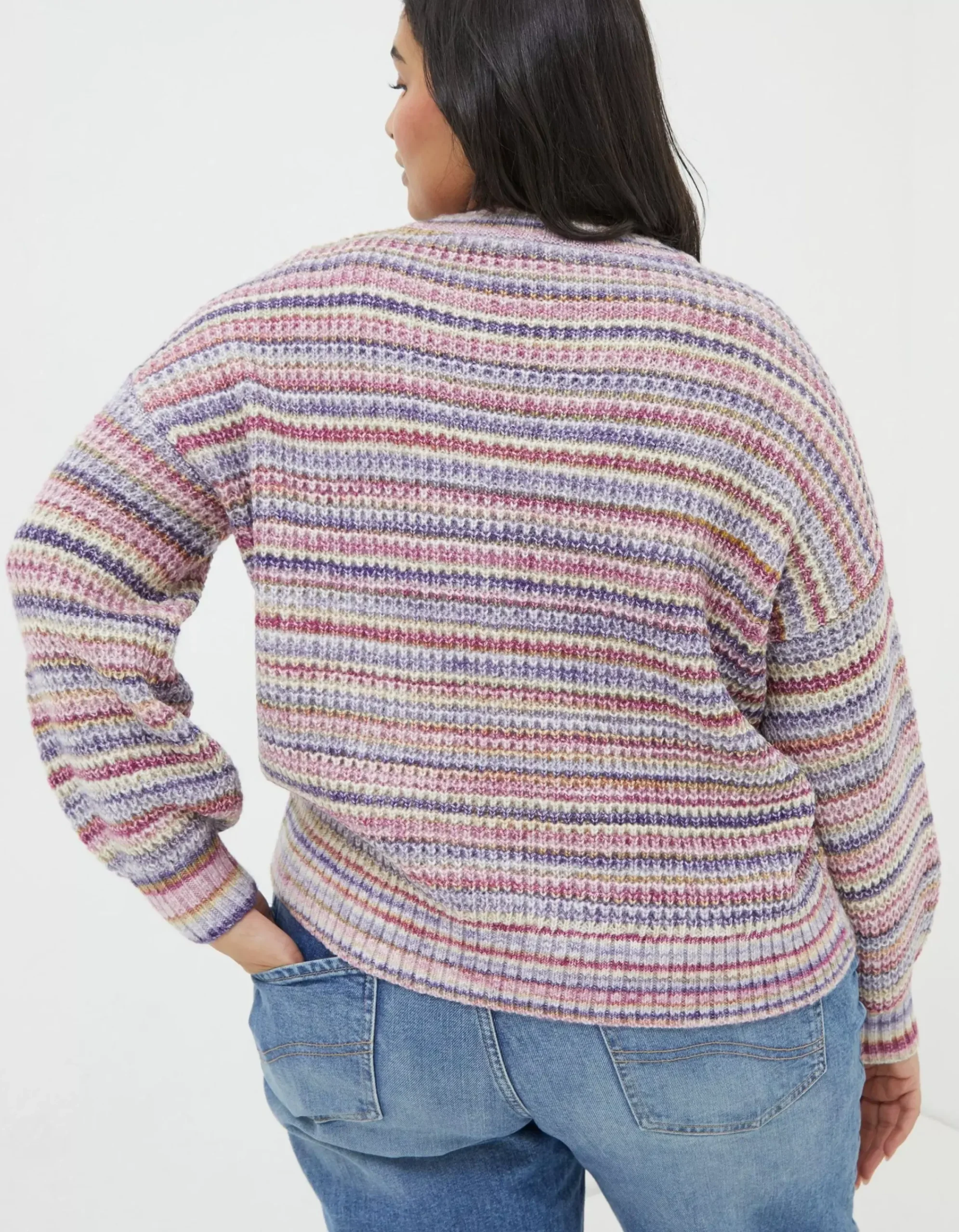 Women FatFace View All|Camille Stripe Jumper