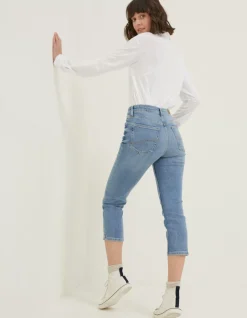 Women FatFace Jeans & Dungarees|Capri Sway Slim Jeans