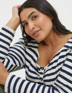Women FatFace Tops & T-Shirts|Carly Stripe Top