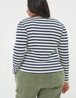 Women FatFace Tops & T-Shirts|Carly Stripe Top