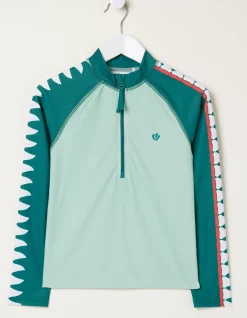 Boys FatFace View All|Carter Crocodile Rash Vest