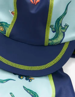 Baby FatFace View All|Carter Crocodile Surf Suit And Hat Set