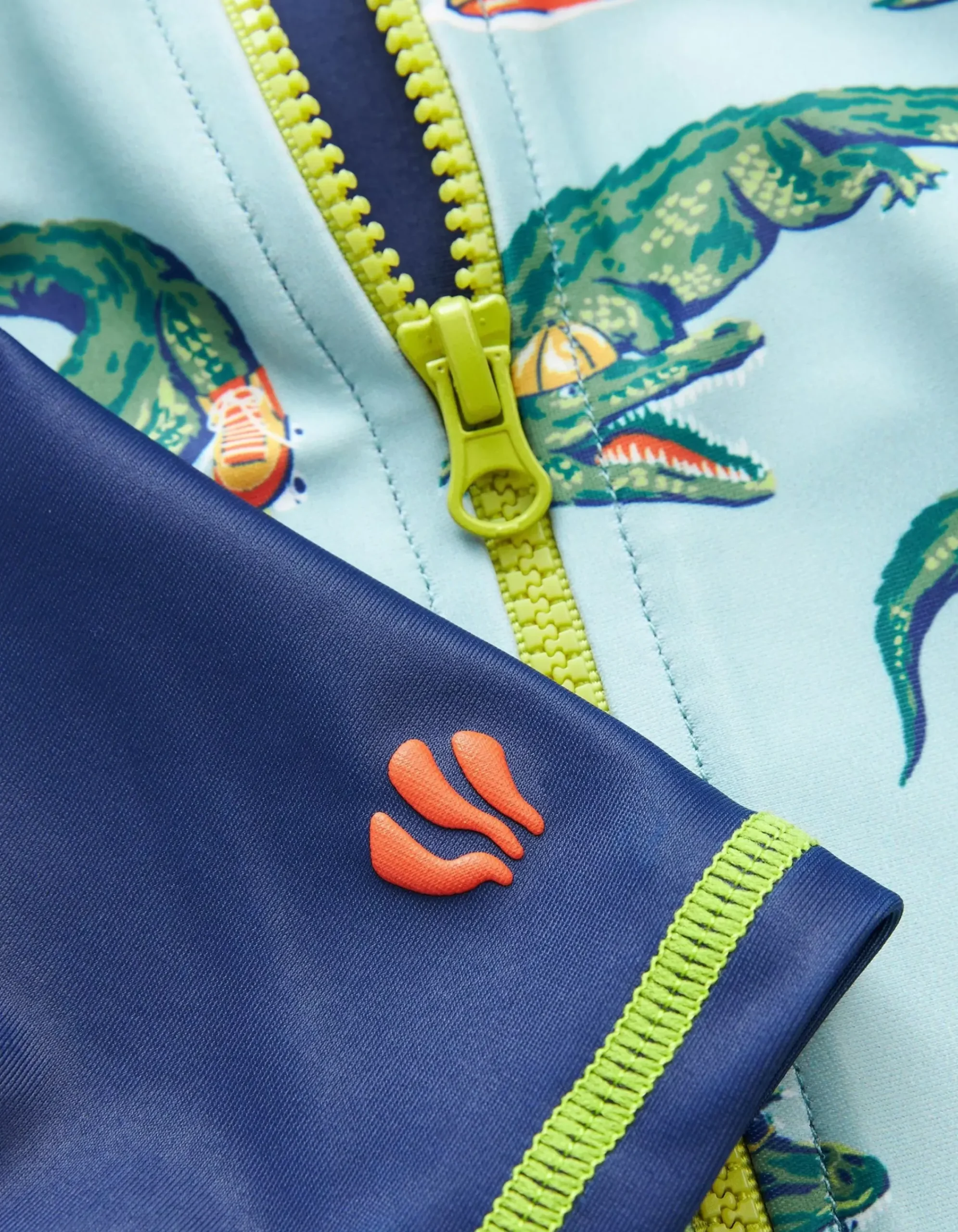 Baby FatFace View All|Carter Crocodile Surf Suit And Hat Set