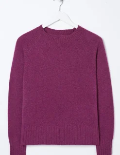 Women FatFace View All|Cassie Cashmere Crew Jumper