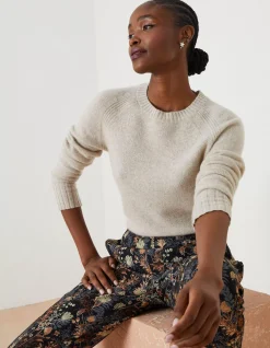 Women FatFace View All|Cassie Cashmere Crew Jumper