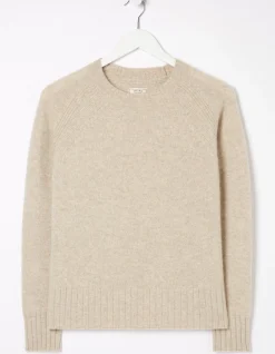Women FatFace View All|Cassie Cashmere Crew Jumper