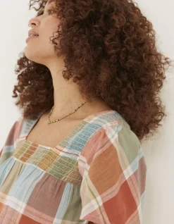 Women FatFace Tops & T-Shirts|Catherine Check Blouse