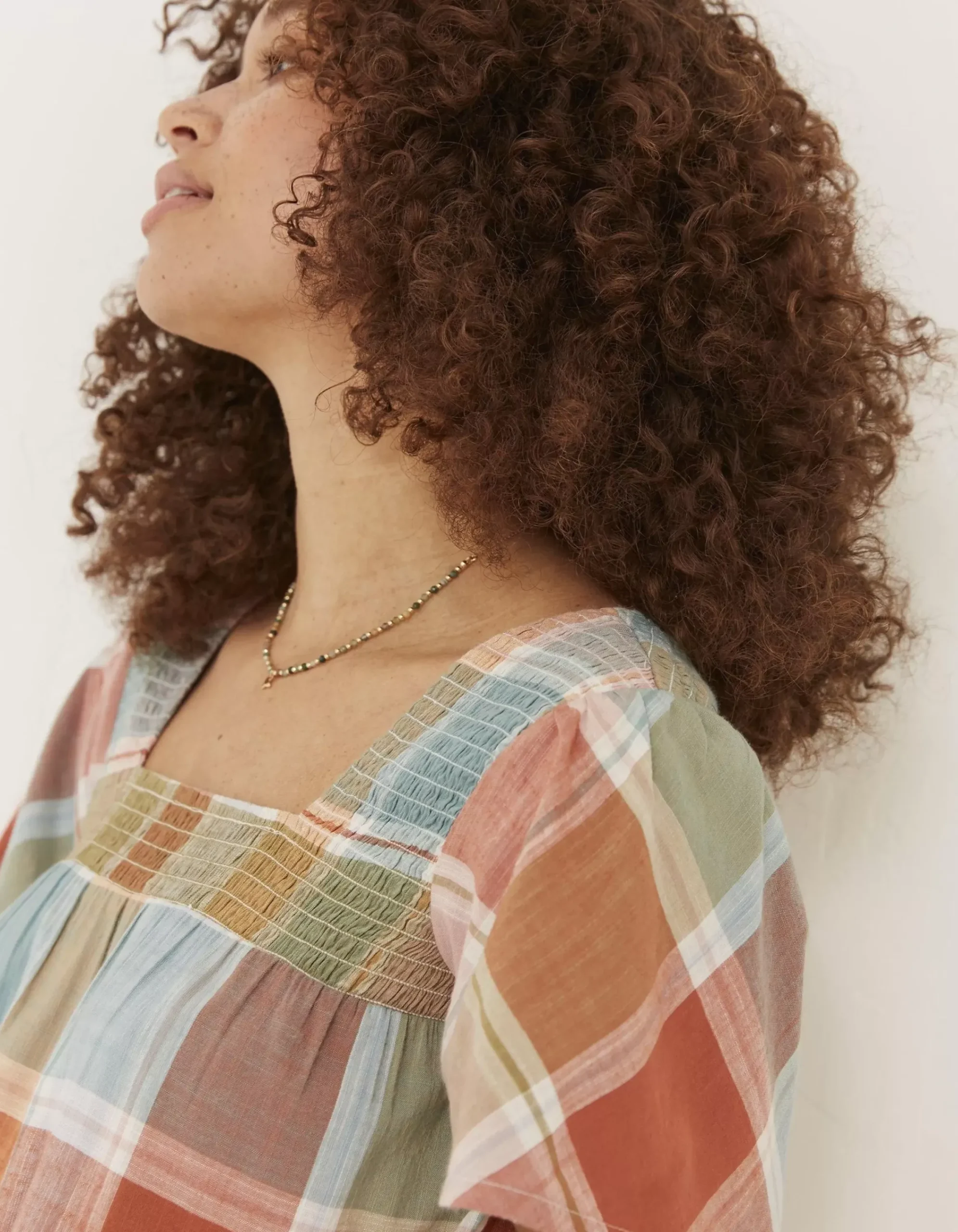 Women FatFace Tops & T-Shirts|Catherine Check Blouse