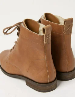 Women FatFace View All|Catrin Lace Up Ankle Boot