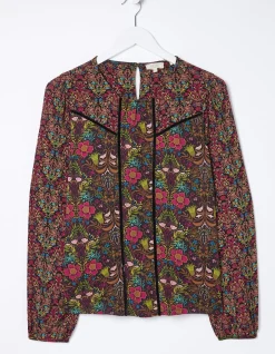Women FatFace View All|Charlee Art Floral Top