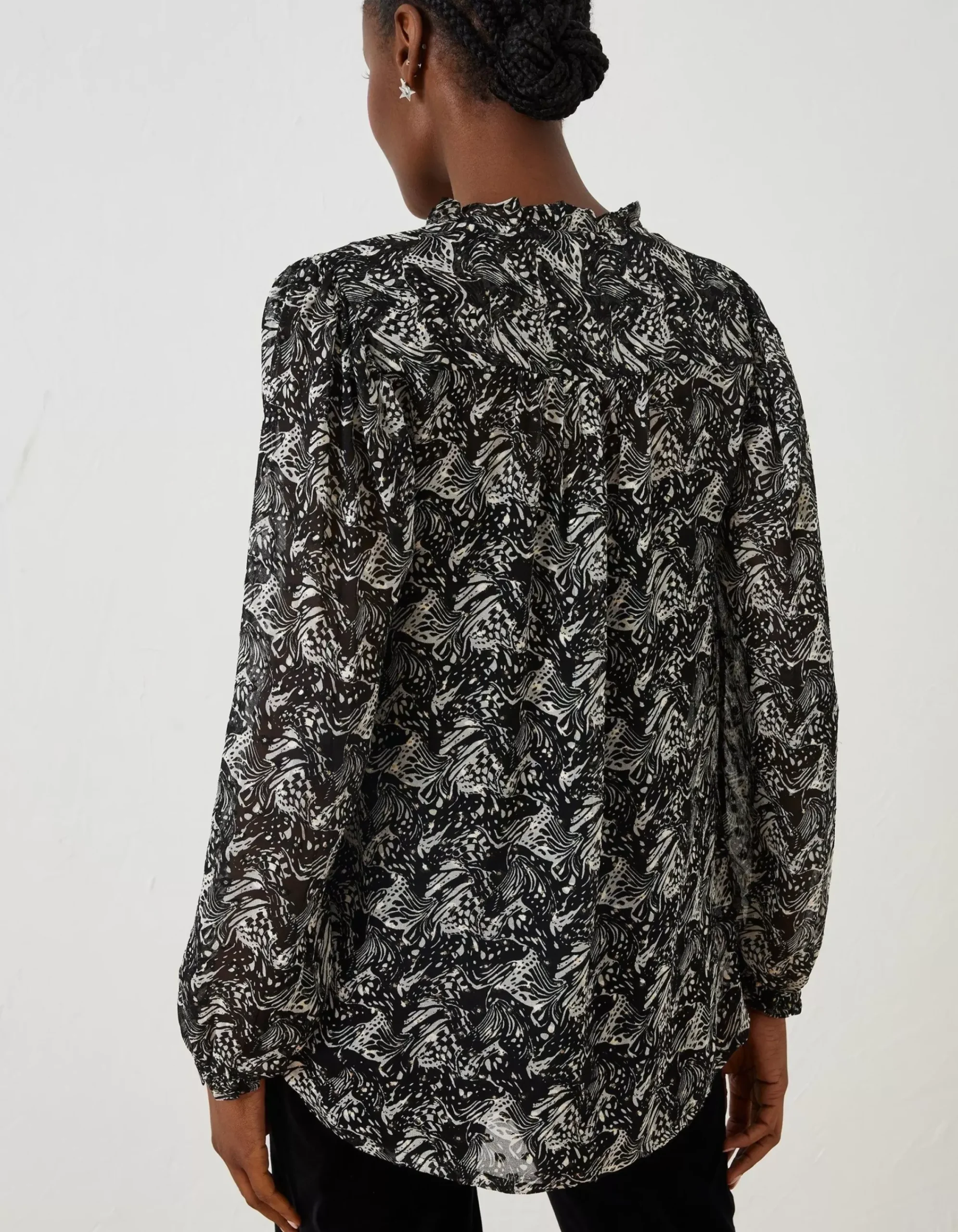 Women FatFace Shirts & Blouses|Charlie Abstract Blouse