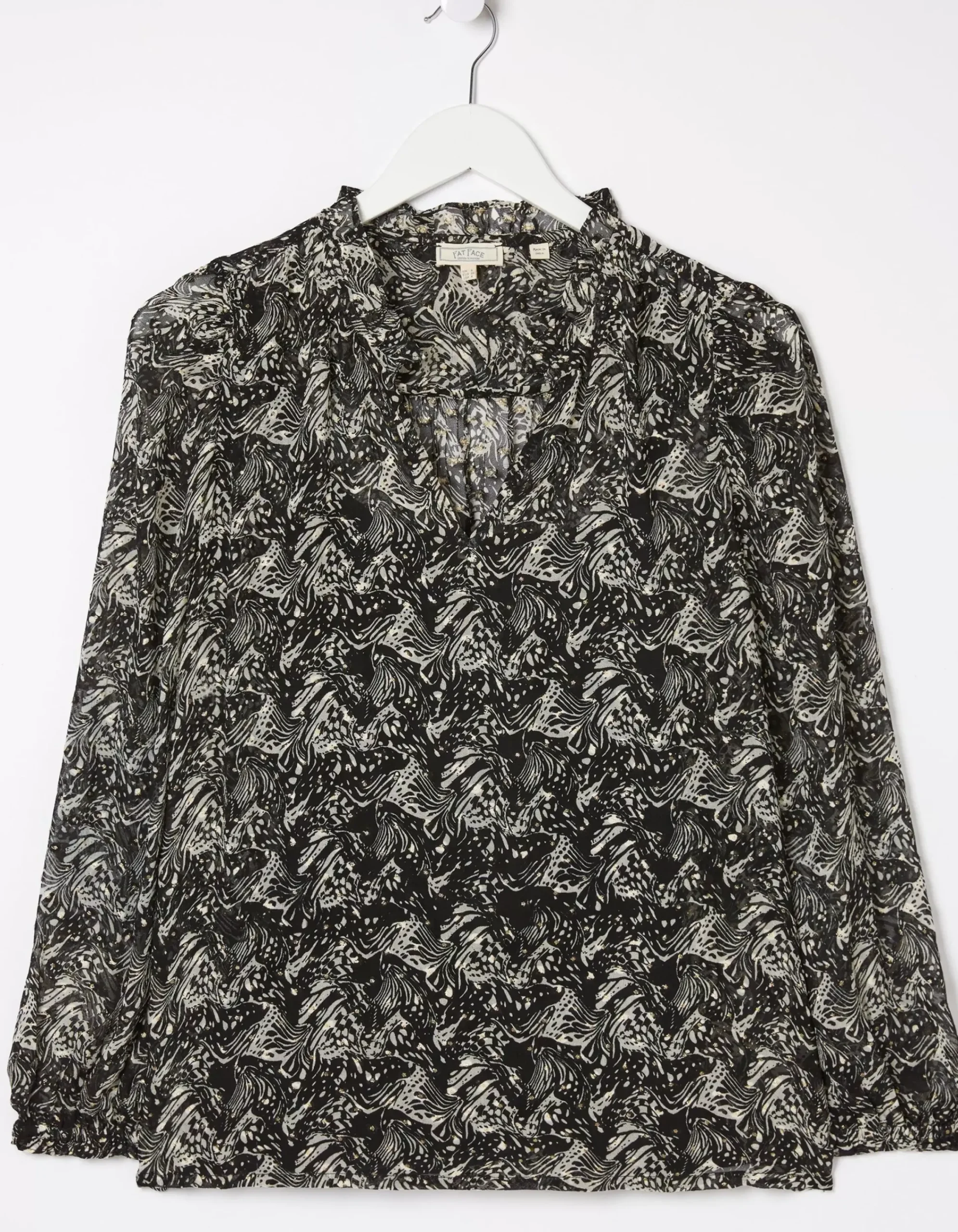 Women FatFace Shirts & Blouses|Charlie Abstract Blouse
