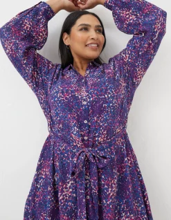 Women FatFace Dresses|Charlie Spot Shirt Dress