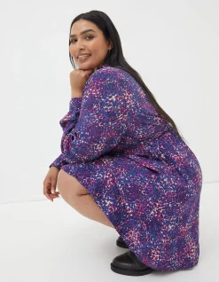Women FatFace Dresses|Charlie Spot Shirt Dress