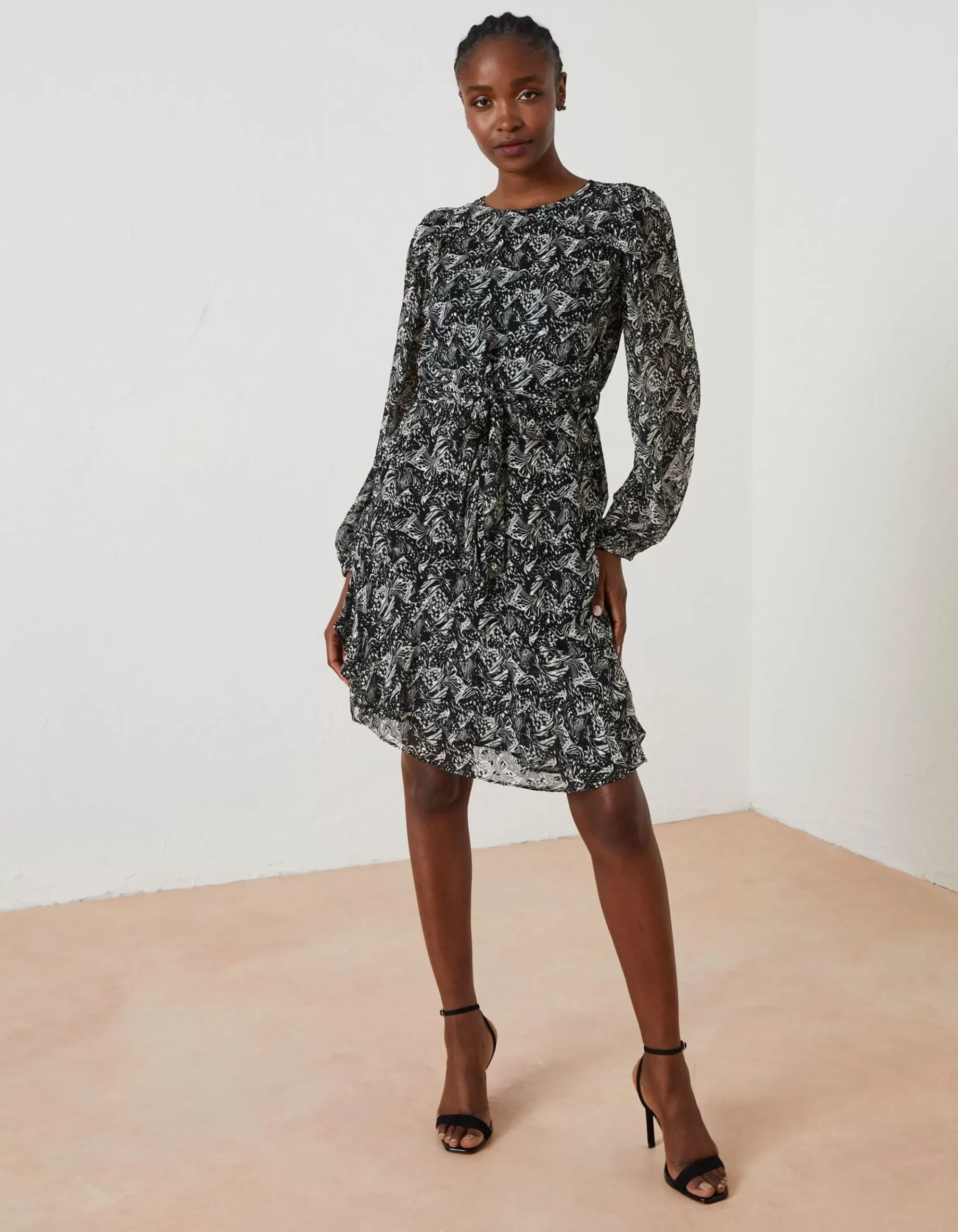 Women FatFace Dresses|Charlotte Abstract Print Dress