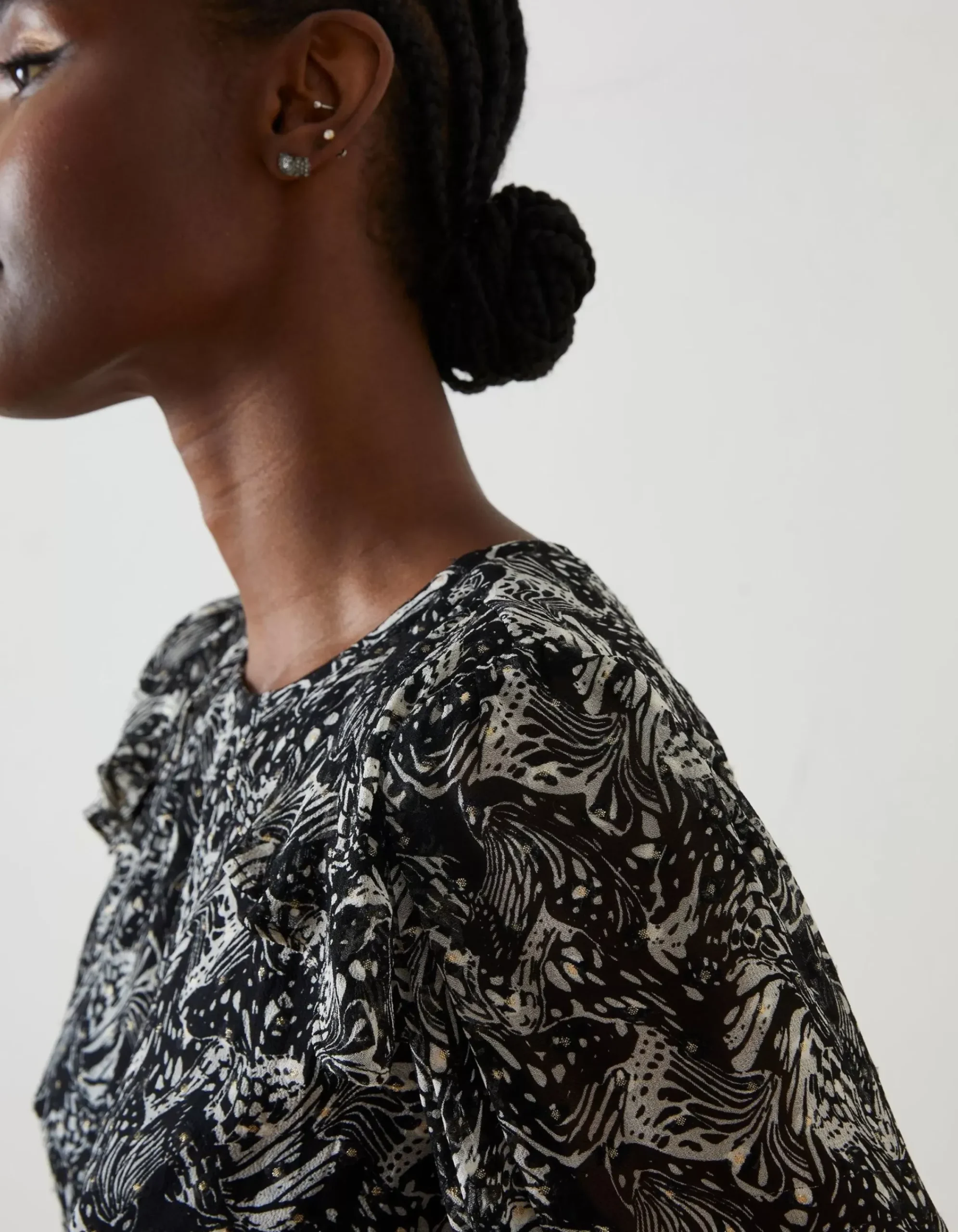 Women FatFace Dresses|Charlotte Abstract Print Dress