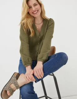 Women FatFace Tops & T-Shirts|Charlotte Cardigan