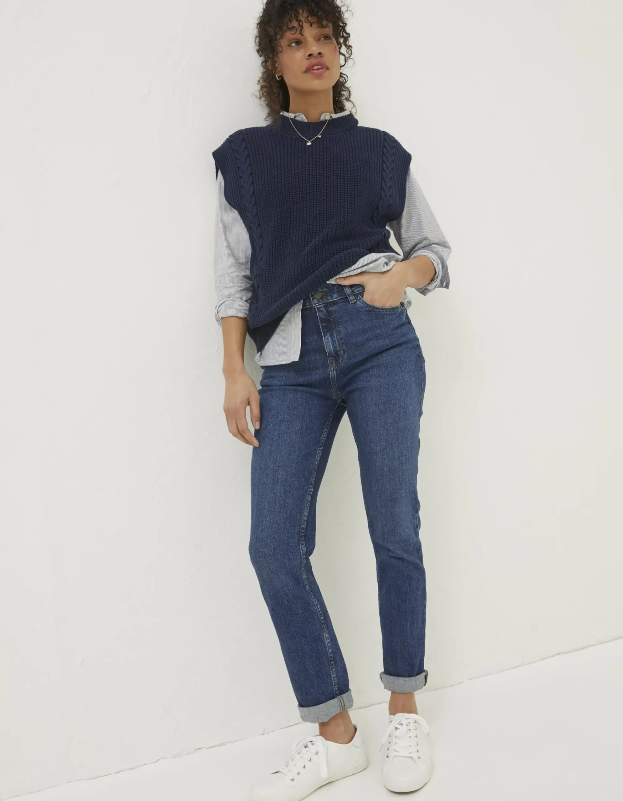 Women FatFace Jeans & Dungarees|Chesham Girlfriend Comfort Stretch Jeans