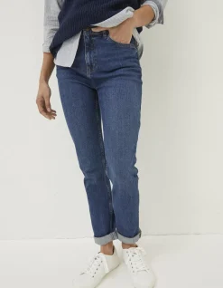 Women FatFace Jeans & Dungarees|Chesham Girlfriend Comfort Stretch Jeans