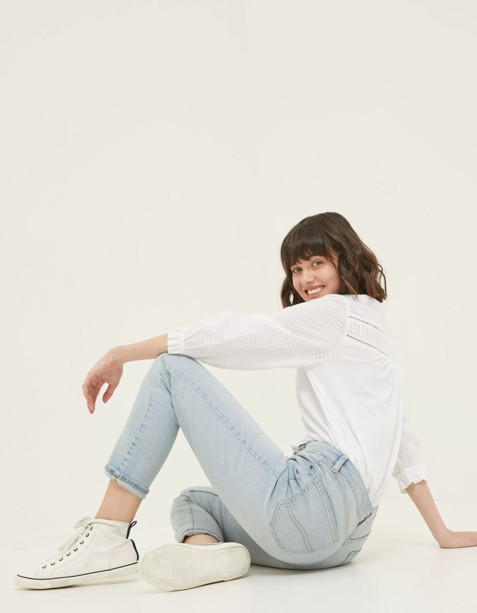 Women FatFace Jeans & Dungarees|Chesham Girlfriend Comfort Stretch Jeans