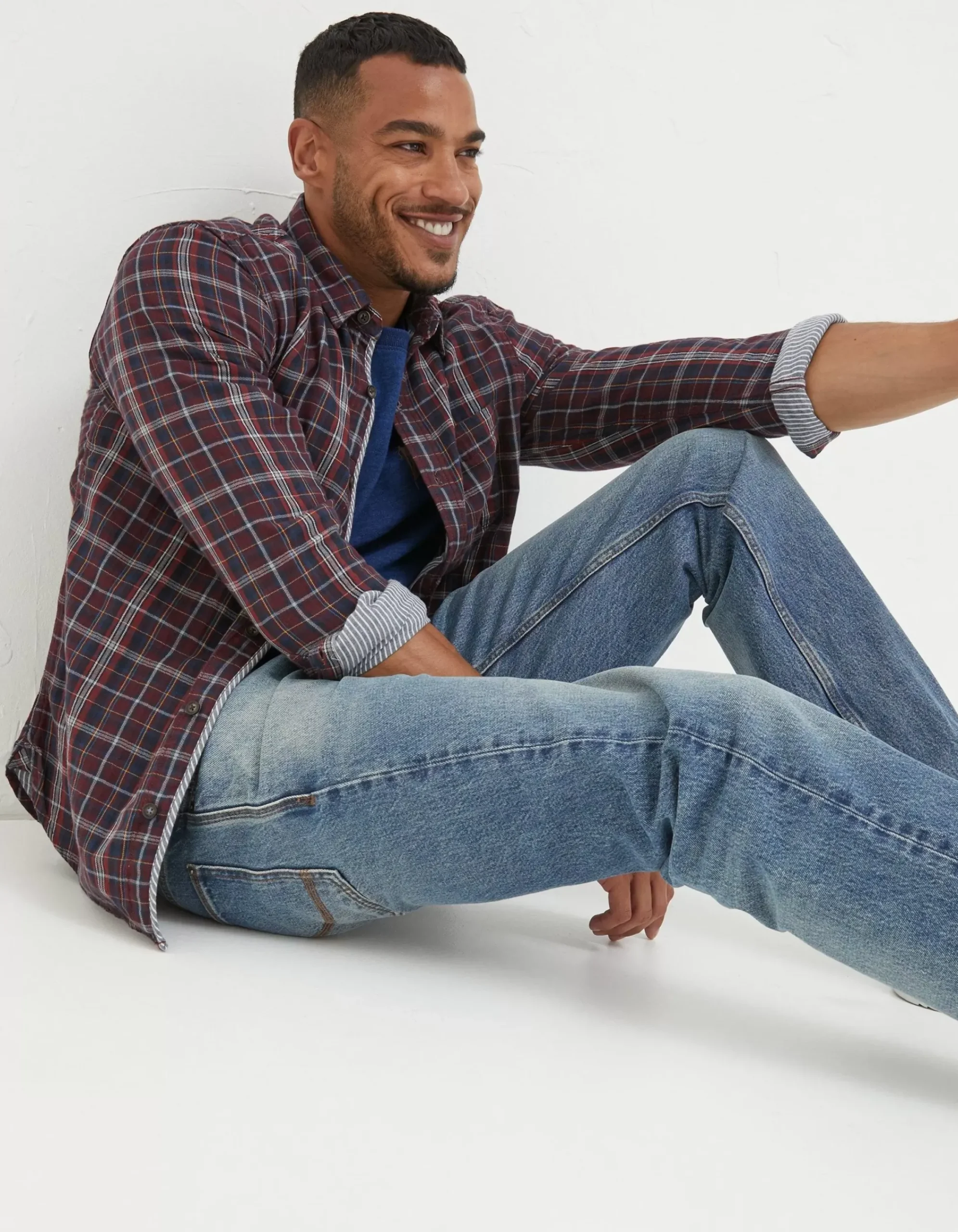 Men FatFace View All|Chesil Check Shirt